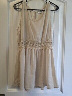Womens Ivory Charming Charlie Top